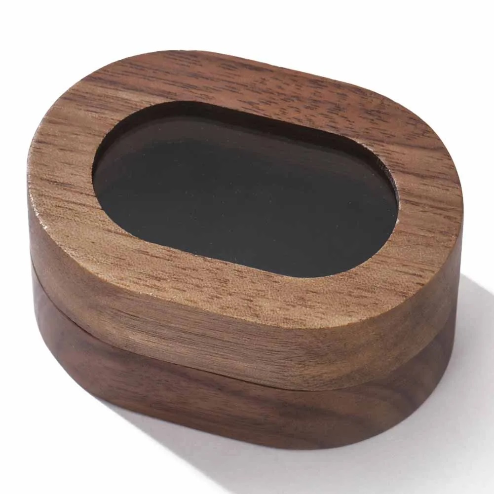 Velvet Jewelry Box - 黒のギフトボックスジュエリー用ベルベットバッグネックレスリングイヤリングブレスレットブローチパッケージ卸売ドロップシッピング
