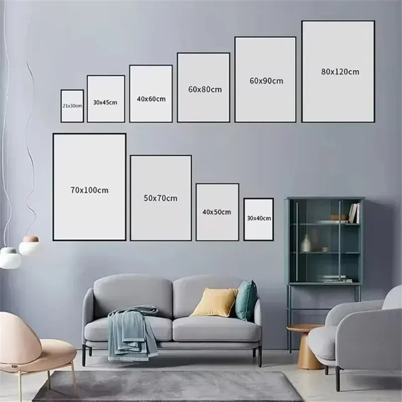 3 個のモダンなウォールアート絵画ゴールデンブルーポスター高 - Luxury Lifestyle Furniture のレビューと価格
