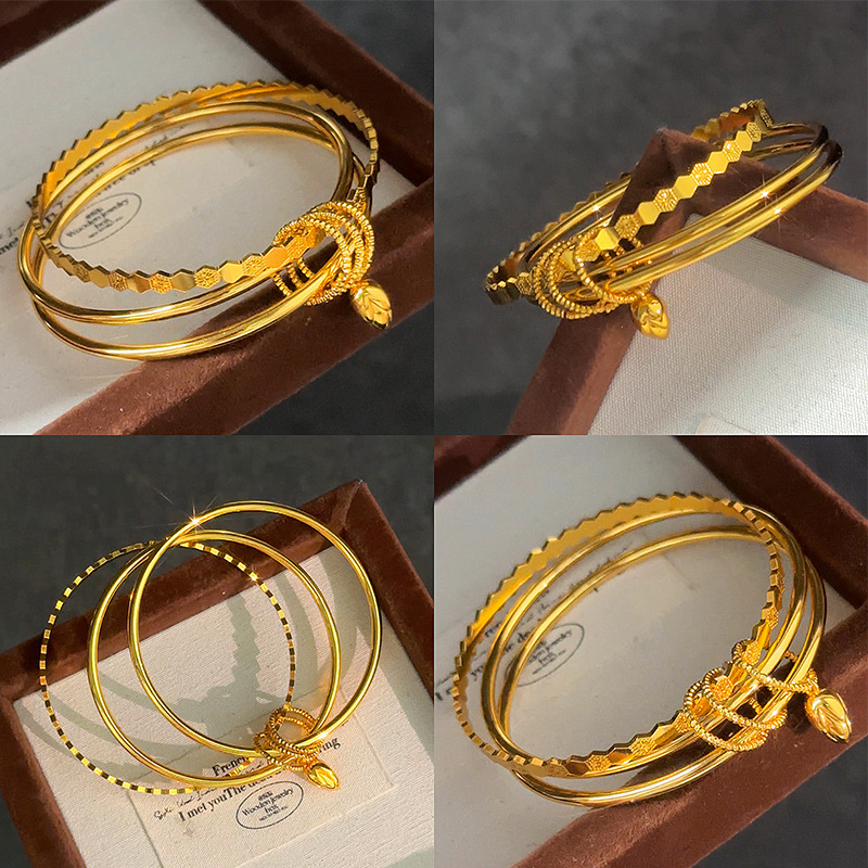 ゴールドショップ 同スタイル 9999 24K 本物のゴール - Luxury Lifestyle Beauty のレビューと価格