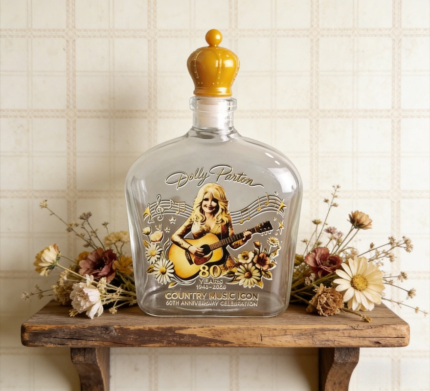 ドリー・パートン プレミアムカントリーミュージックテーマ ウ - Glass Decanter Whiskey のレビューと価格