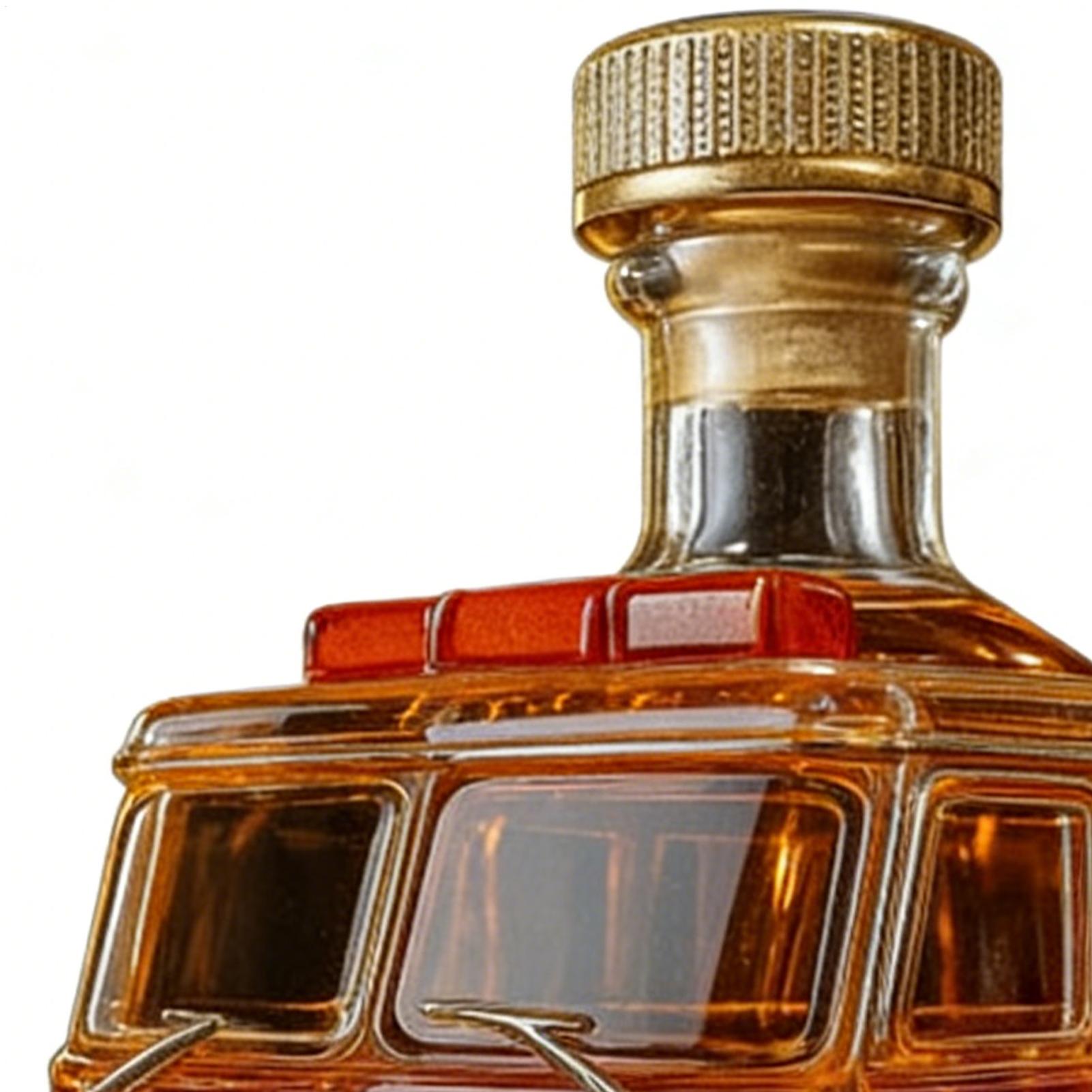 ウイスキーボトル 300ml 消防車型ボトル ガラス製ウイス - Glass Decanter Whiskey のレビューと価格