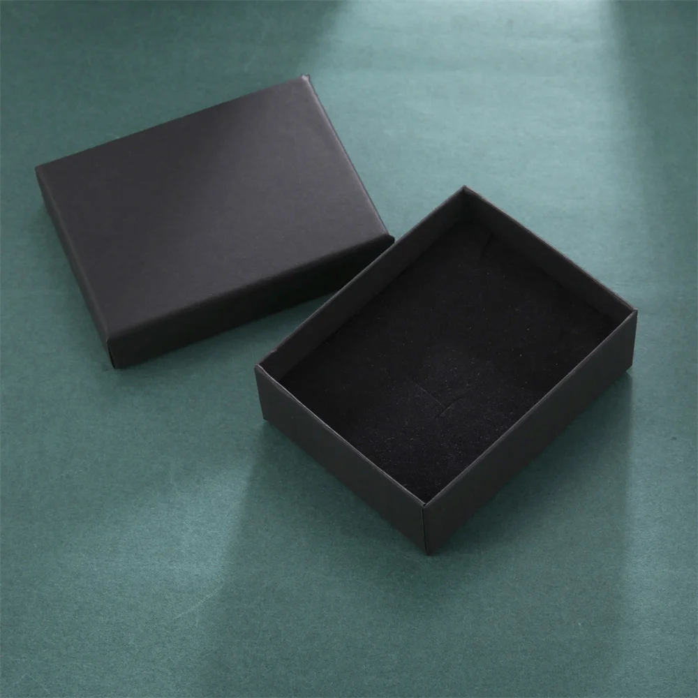 黒のギフトボックスジュエリー用ベルベットバッグネックレスリン - Velvet Jewelry Box のレビューと価格